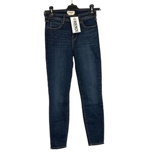 NWT L'AGENCE Margot Jean Prime Blue Vintage 25